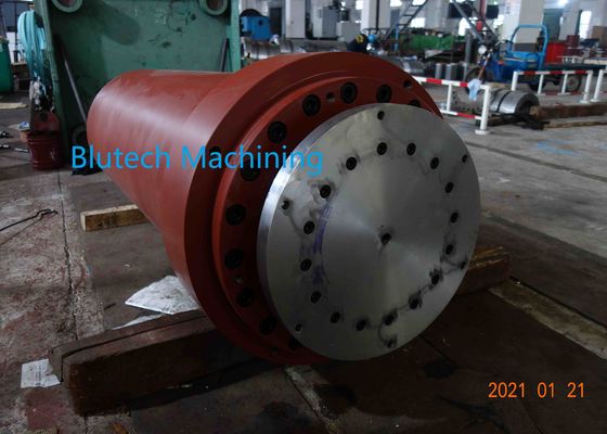 Le cylindre temporaire simple et double rouge pour la matrice hydraulique repérant/essayent la presse
